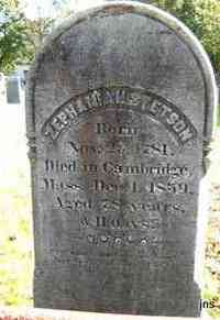 Zephaniah STETSON - Grave