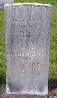 Willard STEVENS - Grave
