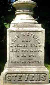 Lewis B. STEVENS - Grave