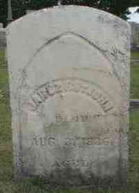 Jabez Fitch ST JOHN - Grave