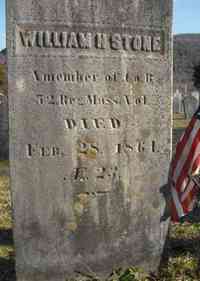 William H STONE - Grave