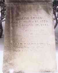 Joseph STORY - Grave