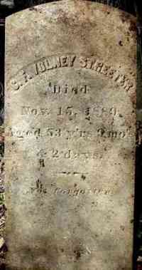 Constantine Francis Volney STREETER - Grave