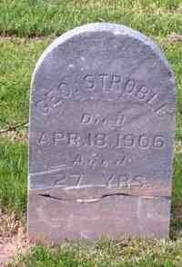 George STROBLE - Grave