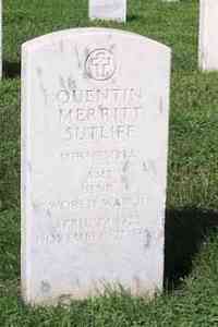 Quentin SUTLIFF - Grave
