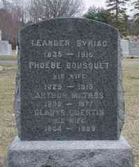 Marie Phoebe BOUSQUET - Grave