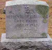 Hepsabeth  Eilley TABER - Grave