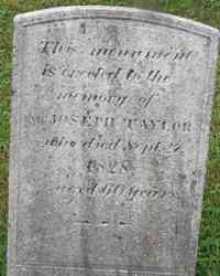 Joseph TAYLOR - Grave