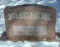 Leon TAYLOR - Grave