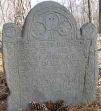 Sarah TENNEY - Grave  Inscription: HERE LIES BURIED  BODY OF MRS  SARAH ATTWOOD  WHO DIED APREL  2th 1739 Ye WIFE  OF CAPN ATTWOOD  And In the 74th  YEAR O