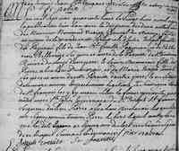 Marie-Louise ABRAHAM dite DESMARAIS - 1748 marriage