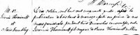 Octavie TREMBLAY - 1854 marriage (part 1)
