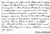 Octavie TREMBLAY - 1854 marriage (part 2)