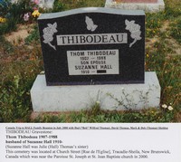 Theotime Joseph (Thom) THIBODEAU - Grave