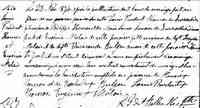 Louis Prudent THOMAS - 1874 Marriage Shippagan, New Brunswick, Canada