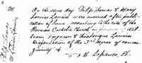 Marie Louise LOSIER - 1850 Marriage, Tracadie, New Brunswick