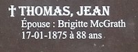 John (Jean) THOMAS - Grave