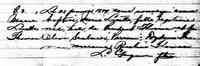Marie Lisette (Louise) THOMAS - 21 January 1894 Baptism St-Isidore