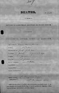 Marie Elmyre THOMAS - Death