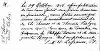 Jean Elie THOMAS - 29 October 1848 Marriage Tracadie