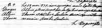 Georges Albani THOMAS - 28 May 1879 Baptism St-Isidore