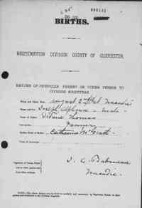 Joseph Alphonse THOMAS - 1896 Birth