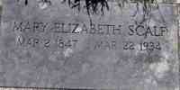 Mary Elizabeth THOMPSON - Grave