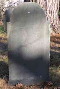 Keziah THOMPSON - Grave  Inscription: In Memory of Widow Kezia Fisk who died Feb. 19. 1814. In her 85th year