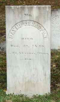 David THURSTON - Grave