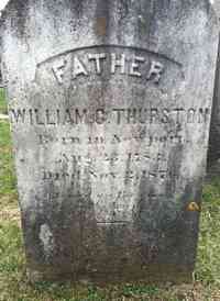 William Carter THURSTON - Grave