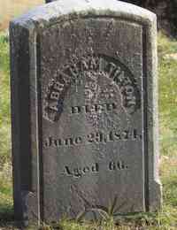 Abraham TILTON - Grave