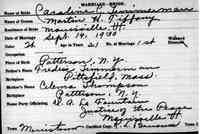 Caroline C TIMMERMAN - Marriage - Sept 14, 1930 Morristown, Vermont Vermont Vital Records, 1909–2008. (From microfilmed records. Online database: AmericanAncestors.org, Ne
