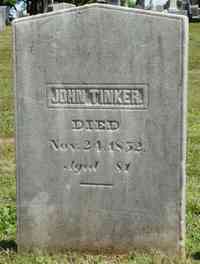 John TINKER - Grave