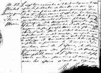 Michel CYRIAC dit RAPONNEAU (TIRIAC) - 1847 marriage