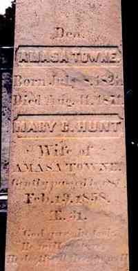Amasa TOWNE - Grave