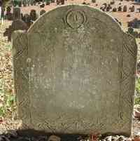 Joseph TRACY - Grave  Inscription: IN MEMORY OF Capt Joseph Tracy who died April the 10 1765 in the 83 year of his age