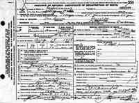Donalda Marie TRAHAN - Name:	Donalda Des Rosins Death Date:	2 Oct 1936 Death County or District:	Nipissing Death State:	Ontario Death Country:	Canada Age:	58 Gender:	F