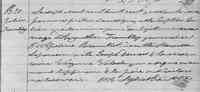 Julien TREMBLAY - 1842 Baptism Saint-Jacques-le-Mineur, Québec, Canada