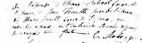 Alexandre-Isaac TREMBLAY - 1834 marriage (part 2)