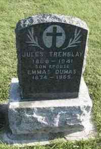 Emma-Marie DUMAS - Grave