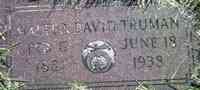 Walter David TRUMAN - Grave