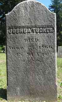 Joshua TUCKER - Grave