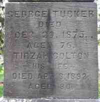 George TUCKER - Grave