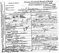Jasper B. TUMLINSON - Death