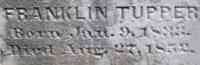 Franklin TUPPER - Grave