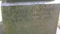Aritis T. UPDIKE - Grave