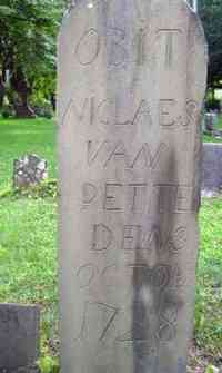Claes Frederickse VAN PETTEN - Grave