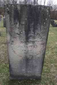 Isaac VAN WART - Grave