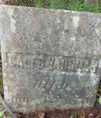 Caleb VAUGHAN - Grave