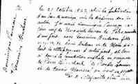 Geneviève BRIDEAU - 1827 marriage